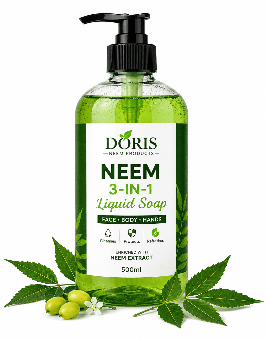 Neem 3-in-1 Liquid Soap